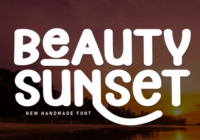 Beauty Sunset Font - Featured Image