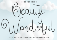 Beauty Wonderful Font - Featured Image