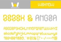Bebek and Angsa Font - Featured Image