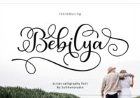 Bebilya Font - Featured Image