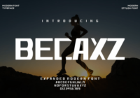 Becaxs Font - Featured Image