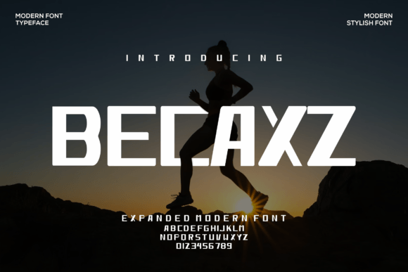 Becaxs Font - Featured Image