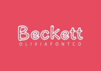 Beckett Font - Featured Image