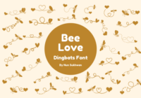 Bee Love Font - Featured Image