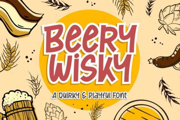 Beery Wisky Font - Featured Image