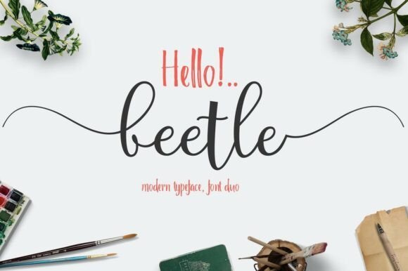Beetle Duo Font Font - Featured Image