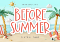 Before Summer Font - Featured Image