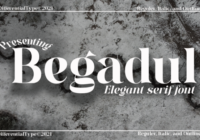 Begadul Font - Featured Image
