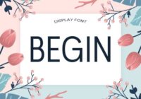 Begin Font - Featured Image
