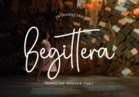 Begittera Font - Featured Image