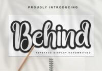 Behind Font - Featured Image