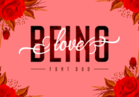 Being Love Duo Font - Featured Image