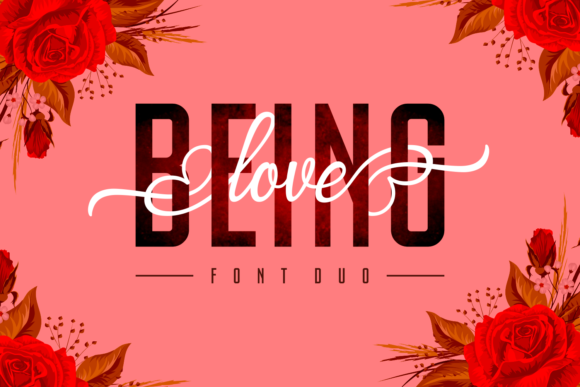 Being Love Duo Font - Featured Image