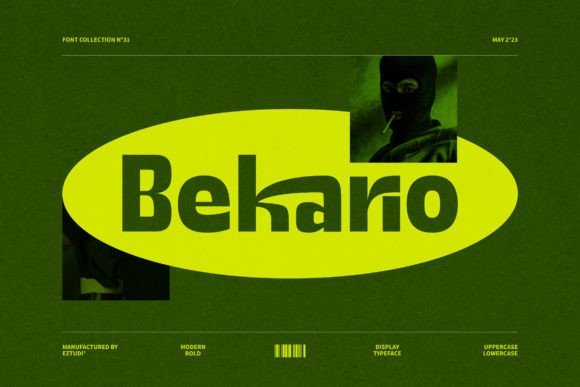 Bekario Font - Featured Image