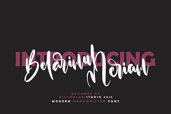 Belarimul Meriam Font - Featured Image