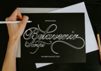 Belavenir Script Font - Featured Image