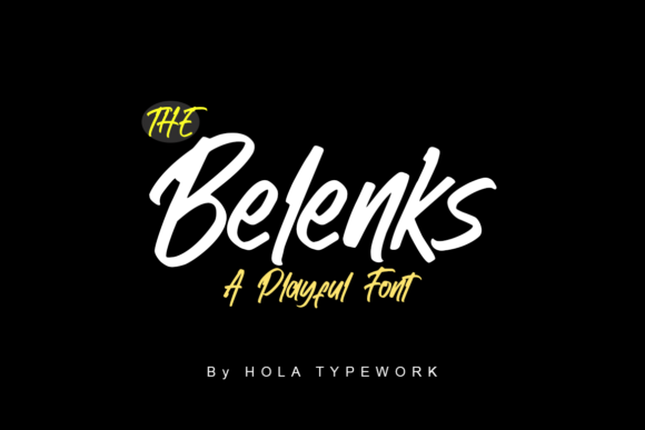 Belenks Font - Featured Image