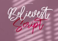 Believest Script Font - Featured Image