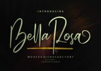 Bella Rosa Font - Featured Image