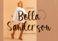 Bella Sanderson Font - Featured Image