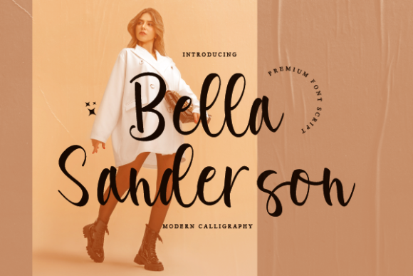 Bella Sanderson Font - Featured Image