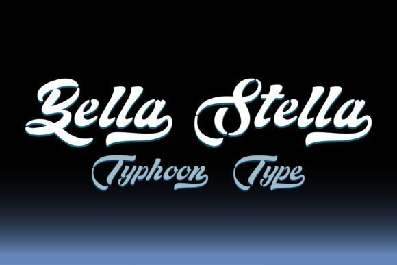 Bella Stella Font - Featured Image