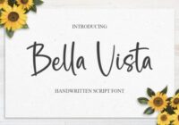 Bella Vista Font - Featured Image