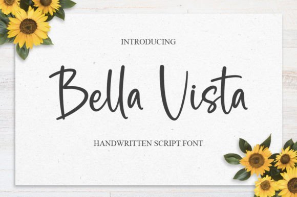 Bella Vista Font - Featured Image