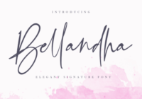 Bellandha Font - Featured Image