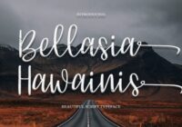 Bellasia Hawainis Font - Featured Image