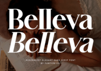 Belleva Font - Featured Image