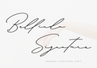 Bellinda Signature Font - Featured Image