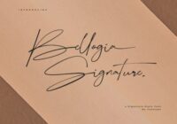 Bellogia Signature Font - Featured Image