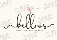 Bellows Font - Featured Image