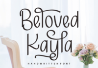Beloved Kayla Font - Featured Image