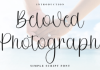 Beloved Photograph Font - Featured Image