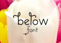 Below Font - Featured Image