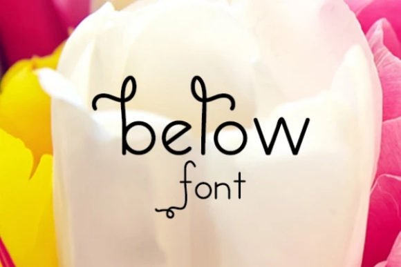 Below Font - Featured Image