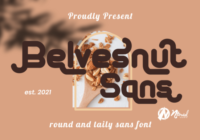 Belvesnut Sans Font - Featured Image