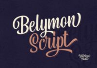 Belymon Script Font - Featured Image