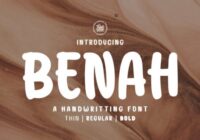 Benah Font - Featured Image