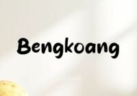 Bengkoang Font - Featured Image