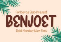 Benjoet Font - Featured Image