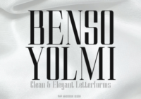 Benso Yolmi Font - Featured Image
