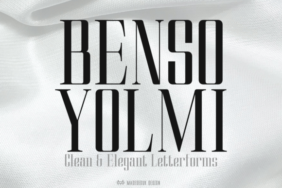 Benso Yolmi Font - Featured Image