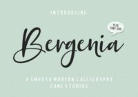 Bergenia Duo Font - Featured Image