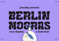 Berlin Mogras Font - Featured Image