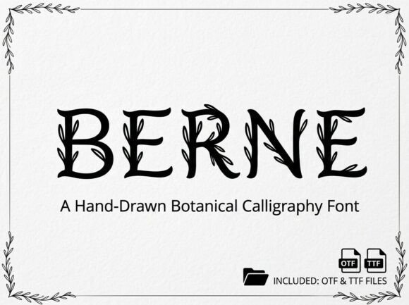 Berne Font - Featured Image