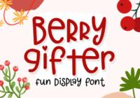 Berry Gifter Font - Featured Image
