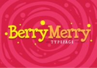 Berry Merry Font - Featured Image